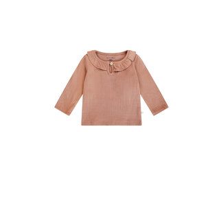 Petite Maison Petite Maison - Longsleeve with Ruffle Detail Kaya - Caramel