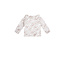 Petite Maison - Longsleeve with Ruffle Detail Kaya - AOP Leaves