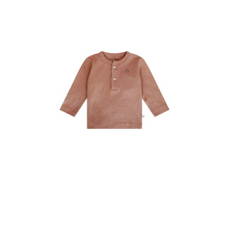 Petite Maison Petite Maison - Longsleeve with Placket Ko - Caramel