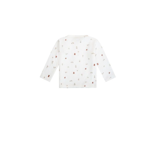 Petite Maison - Longsleeve with Placket Ko - AOP Cars