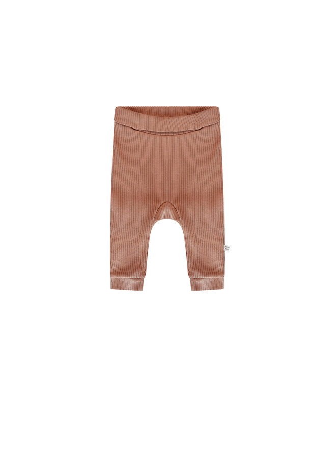Petite Maison - Rib Jersey Pants Seg - Caramel