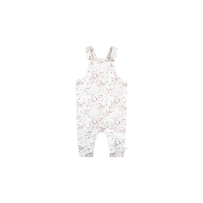 Petite Maison - Double Jersey Dungaree Silas - AOP Leaves