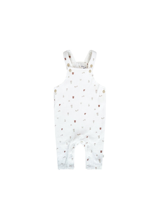 Petite Maison - Double Jersey Dungaree Silas - AOP Cars