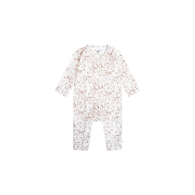 Petite Maison - Double Jersey Bodysuit Sawy - AOP Leaves