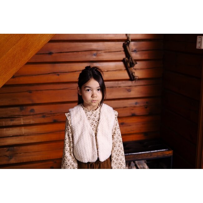 Levv - Gilet Viola - Light Taupe