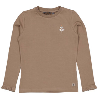 Levv Levv - Shirt Vanda - Dark Taupe