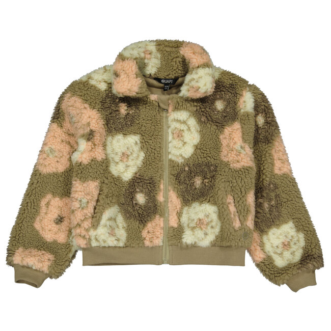 Quapi - Jacket  Haja - AOP Green Flower