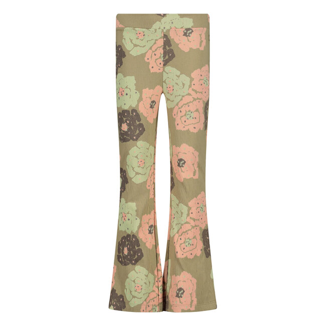 Quapi - Pants  Holt - AOP Green Flower