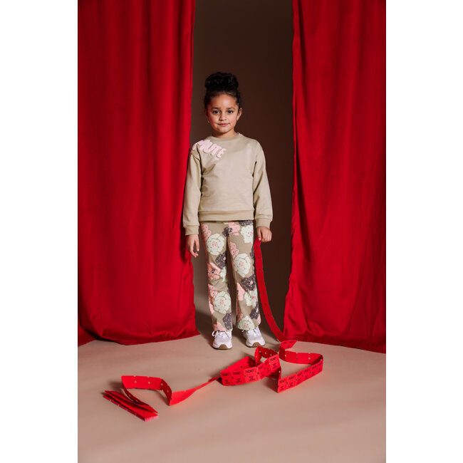 Quapi - Pants  Holt - AOP Green Flower