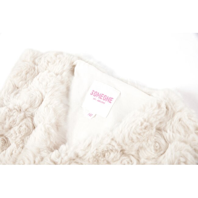 Someone - Gilet Nel - Dark Ecru