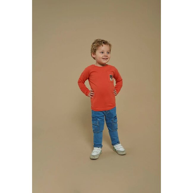 Sturdy - Longsleeve Oranje - Chasing Trails