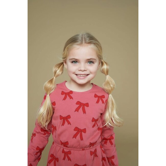 Jubel - Jurk AOP Roze - Queen Of Hearts