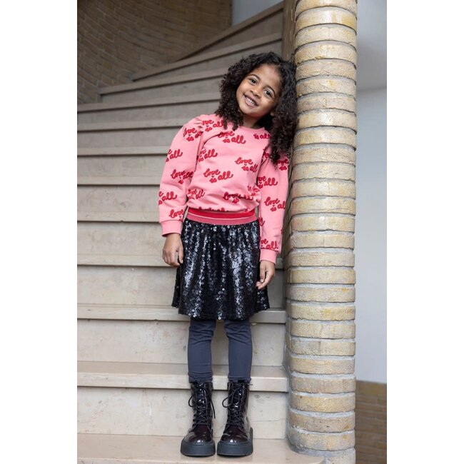 Jubel - Legging Antraciet - Queen Of Hearts