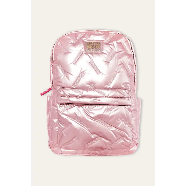 B.Nosy - Metallic Backpack - Light pink