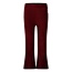 Jubel - Flared Broek Velours Rib Bordeaux - Queen Of Hearts