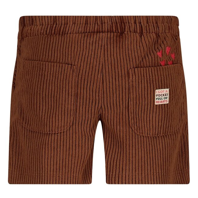 Jubel - Short Corduroy Bruin - Queen Of Hearts