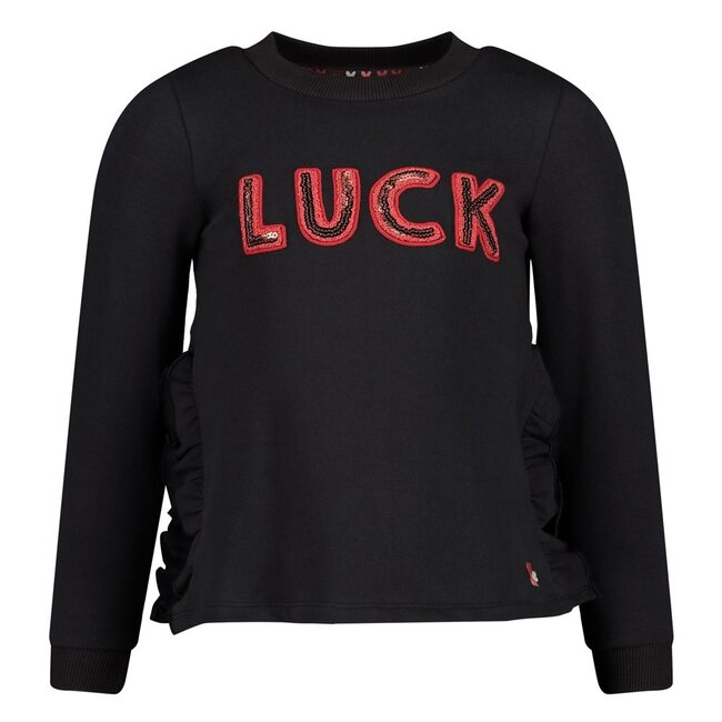 Jubel - Sweater Antraciet - Queen Of Hearts