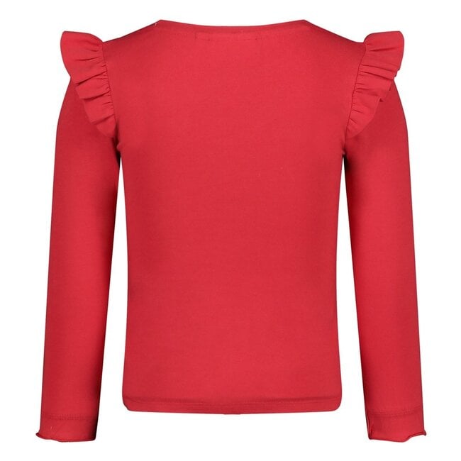 Jubel - Longsleeve Rood - Queen Of Hearts