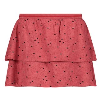 Jubel Jubel - Rok AOP Roze - Queen Of Hearts