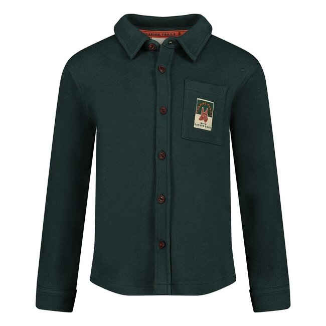 Sturdy - Overhemd Petrol - Chasing Trails