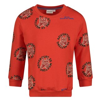 Sturdy Sturdy - Sweater AOP Oranje - Chasing Trails