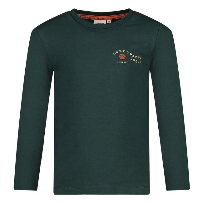 Sturdy - Longsleeve Petrol - Chasing Trails
