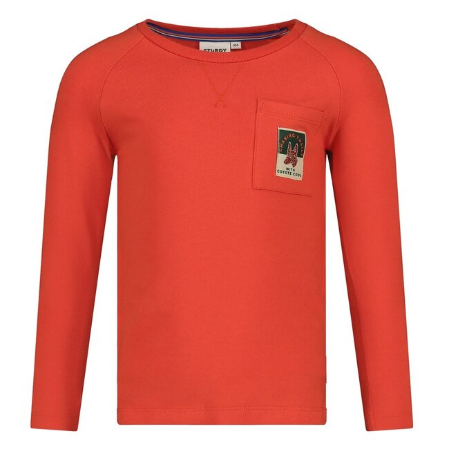 Sturdy - Longsleeve Oranje - Chasing Trails