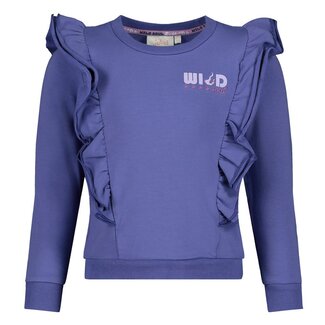 Jubel Jubel - Sweater Ruches Lavendel - Wild Soul