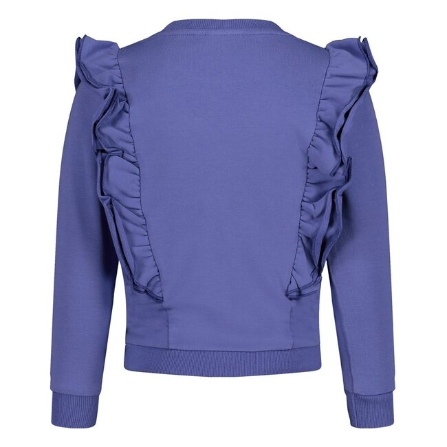 Jubel - Sweater Ruches Lavendel - Wild Soul