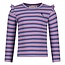 Jubel - Longsleeve Rib met Streep Violet - Wild Soul
