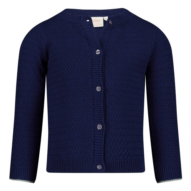 Jubel - Vest Gebreid Indigo - Wild Soul