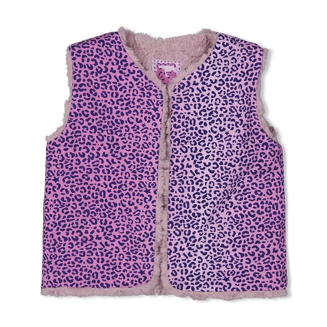 Jubel - Omkeerbaar Teddy Gilet Lila - Wild Soul