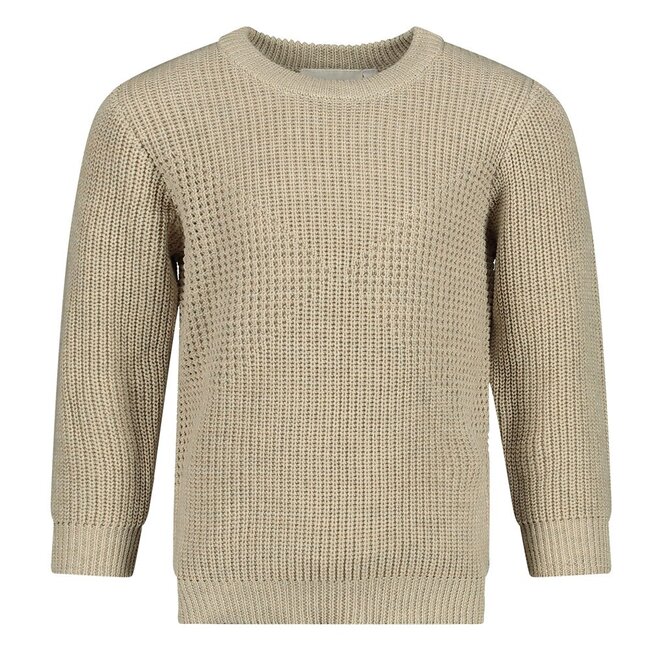 Sturdy - Sweater Gebreid Zand Melange - Couch Club