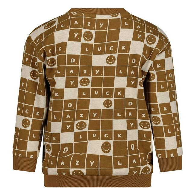 Sturdy - Sweater AOP Olijf - Couch Club