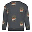 Sturdy - Sweater AOP Antraciet - Couch Club