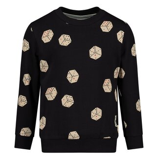 Sturdy Sturdy - Sweater AOP Zwart - Couch Club