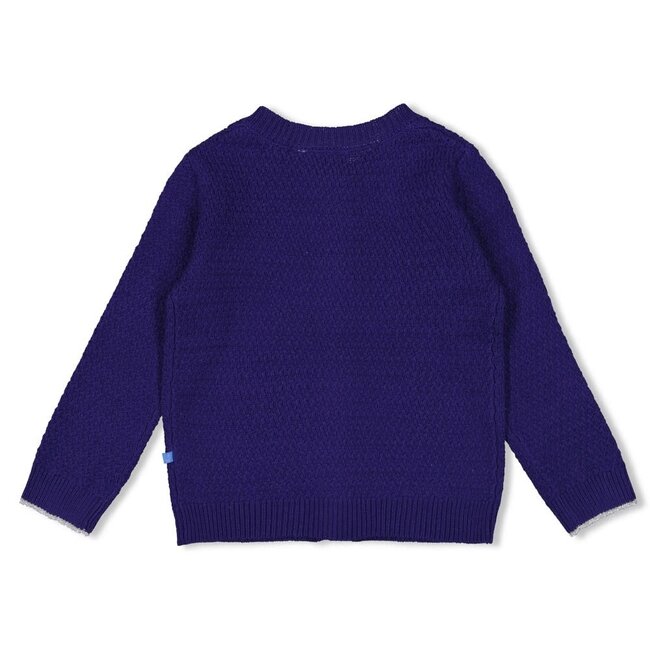 Jubel - Vest Gebreid Indigo - Wild Soul