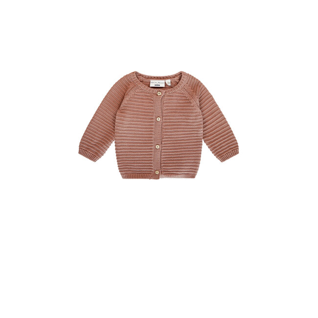 Petite Maison - Knitted Button Up Cardigan Kiki - Caramel