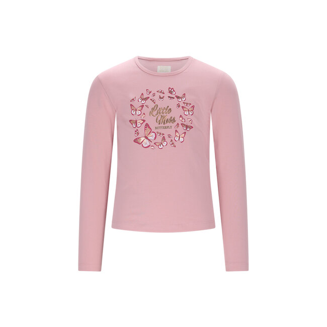 Le Chic - Butterfly T-shirt Norma - Sweet Cerise