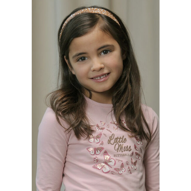 Le Chic - Butterfly T-shirt Norma - Sweet Cerise