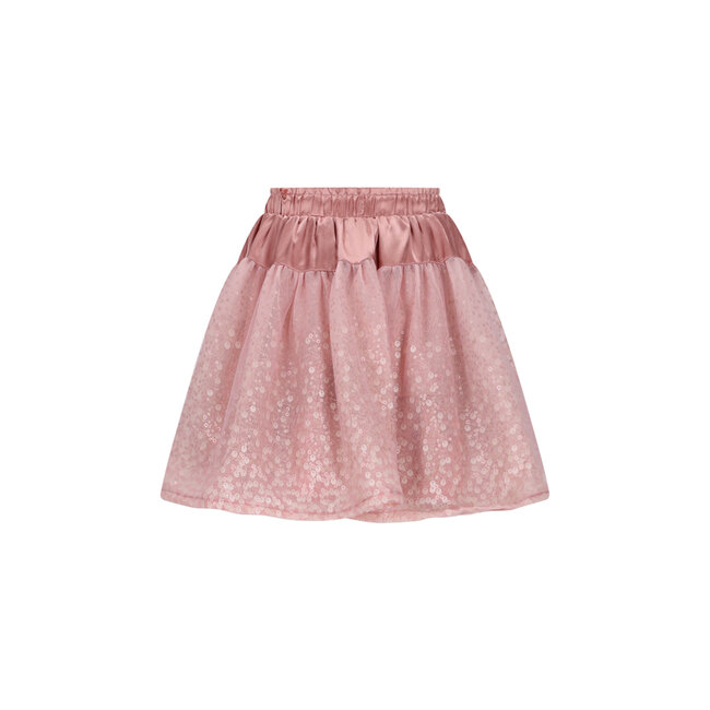 Le Chic - Sequined Panel Skirt Trust - Sweet Cerise