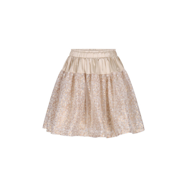Le Chic - Sequined Panel Skirt Trust - Hearts of Gold