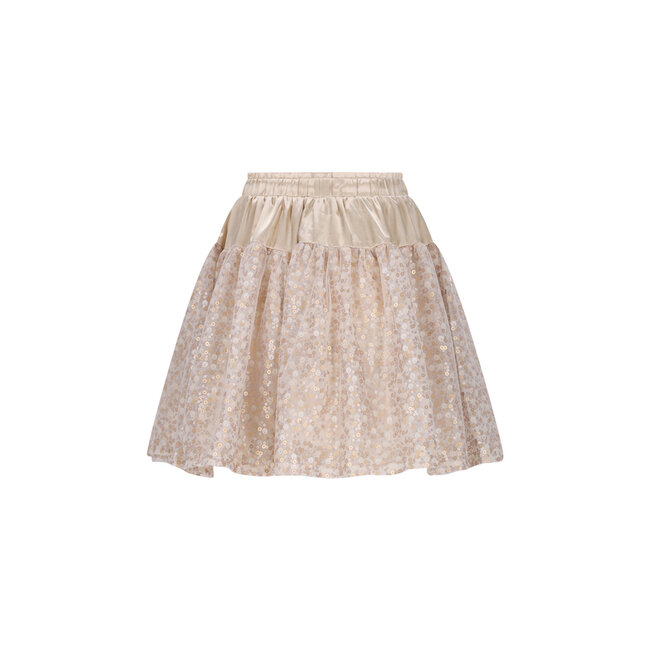 Le Chic - Sequined Panel Skirt Trust - Hearts of Gold