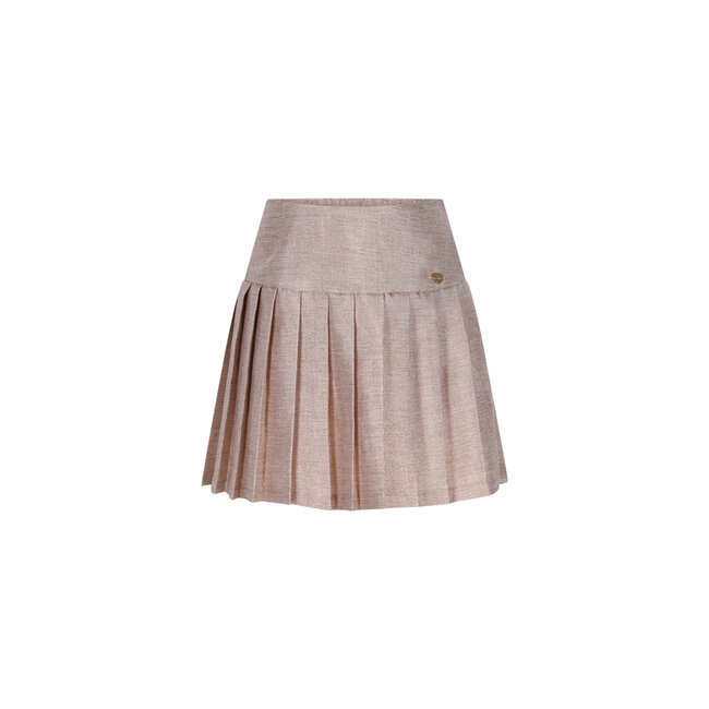 Le Chic - Glitter Pleated Skirt Twinny - Hearts of Gold