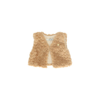 Le Chic Le Chic - Heartshaped Fur Gilet Eloisy - Hearts of Gold