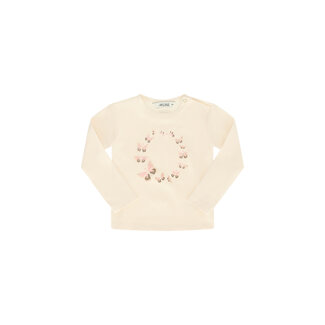 Le Chic Le Chic - Butterfly T-shirt Normy - Warm Winter White