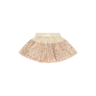 Le Chic Le Chic - Sequined Panel Skirt Trusty - Hearts of Gold
