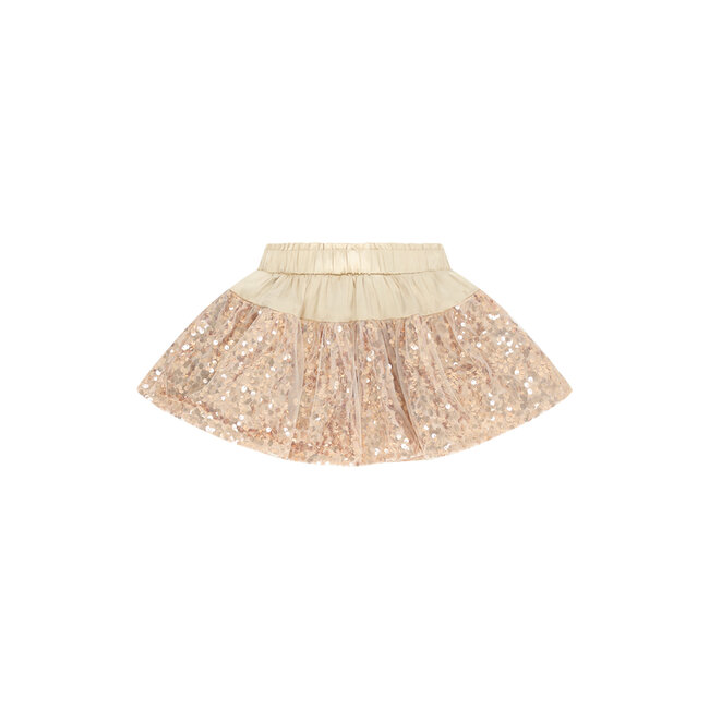 Le Chic - Sequined Panel Skirt Trusty - Hearts of Gold