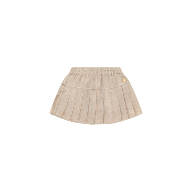 Le Chic - Glitter Pleated Skirt Twibby - Hearts of Gold