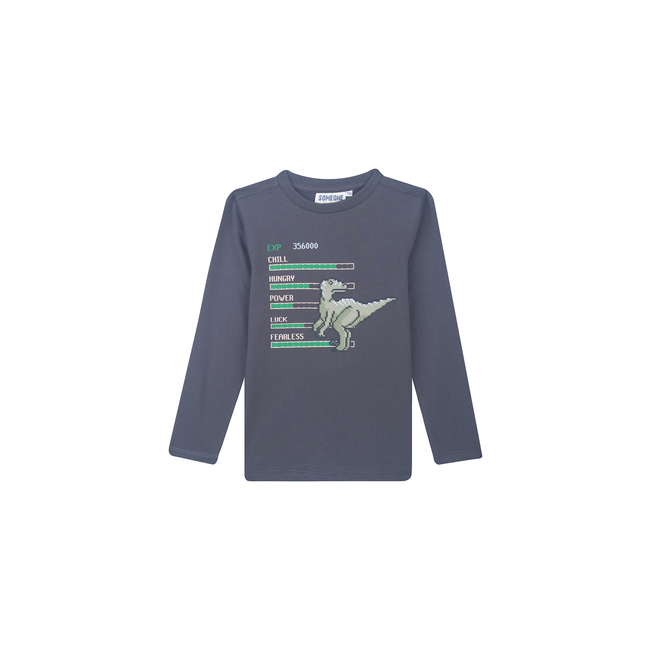 Someone - Shirt Gameover - Antracite